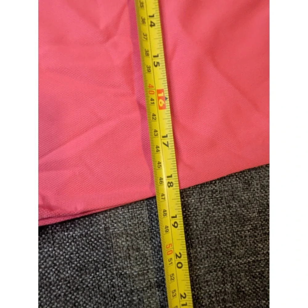 Nike Golf Women's Medium Dri Fit Pink Polo Shirt‎ Stretch Athletic Tennis